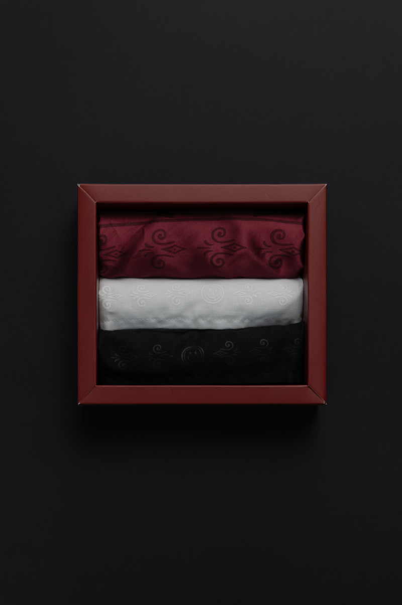OMERTA HANDKERCHIEF - BANDANA SET X3