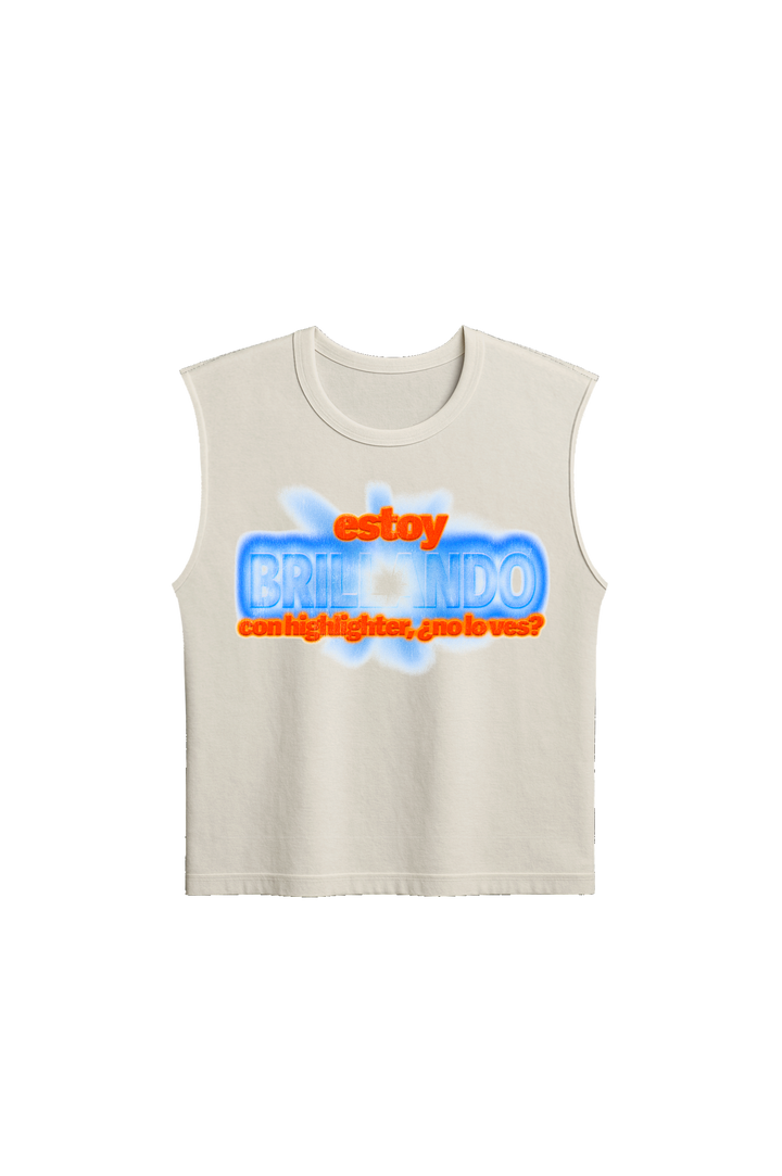 BRILLO HIT SLEEVELESS T-SHIRT