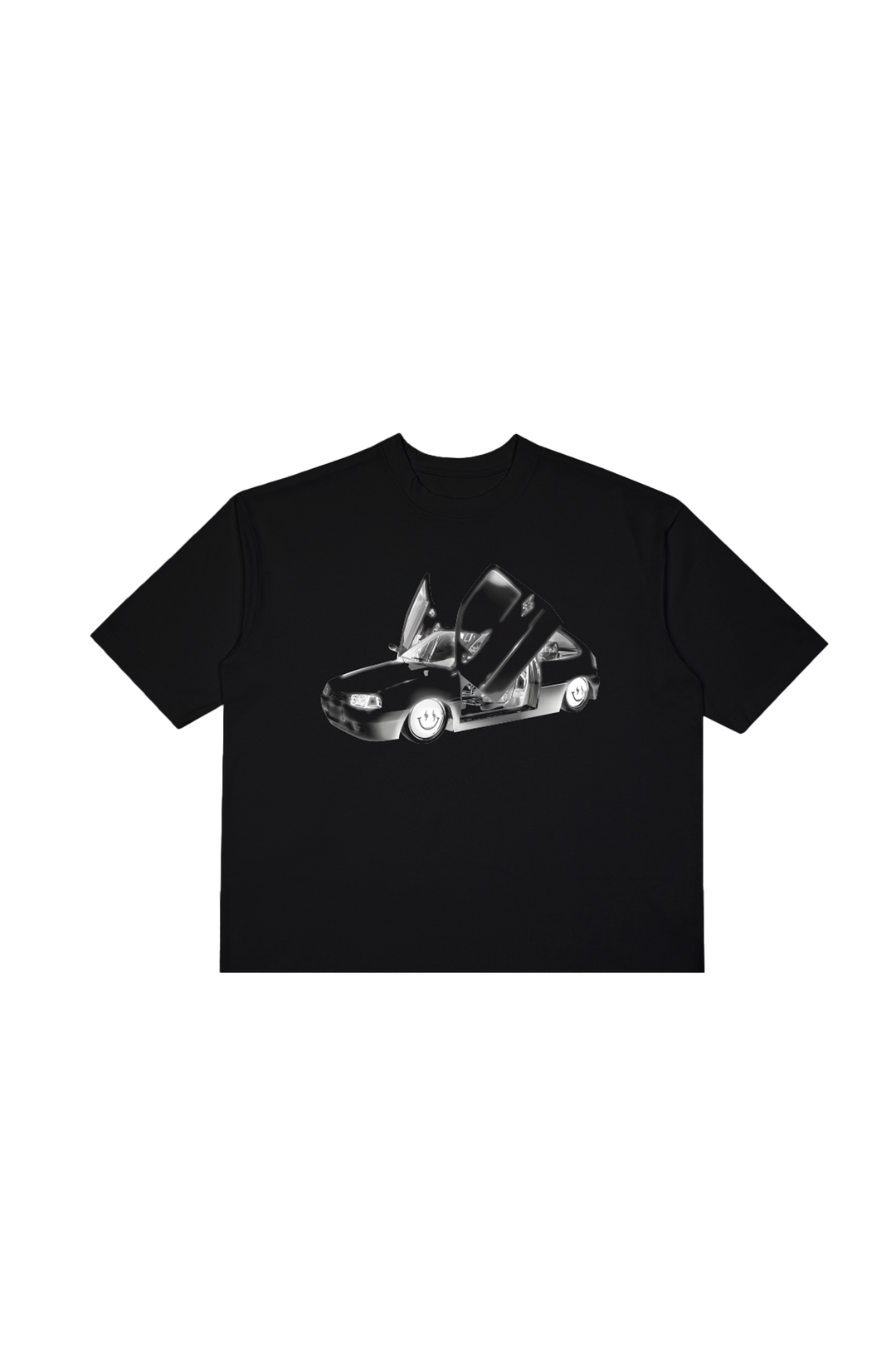 BLACK CAR WOMAN TEE