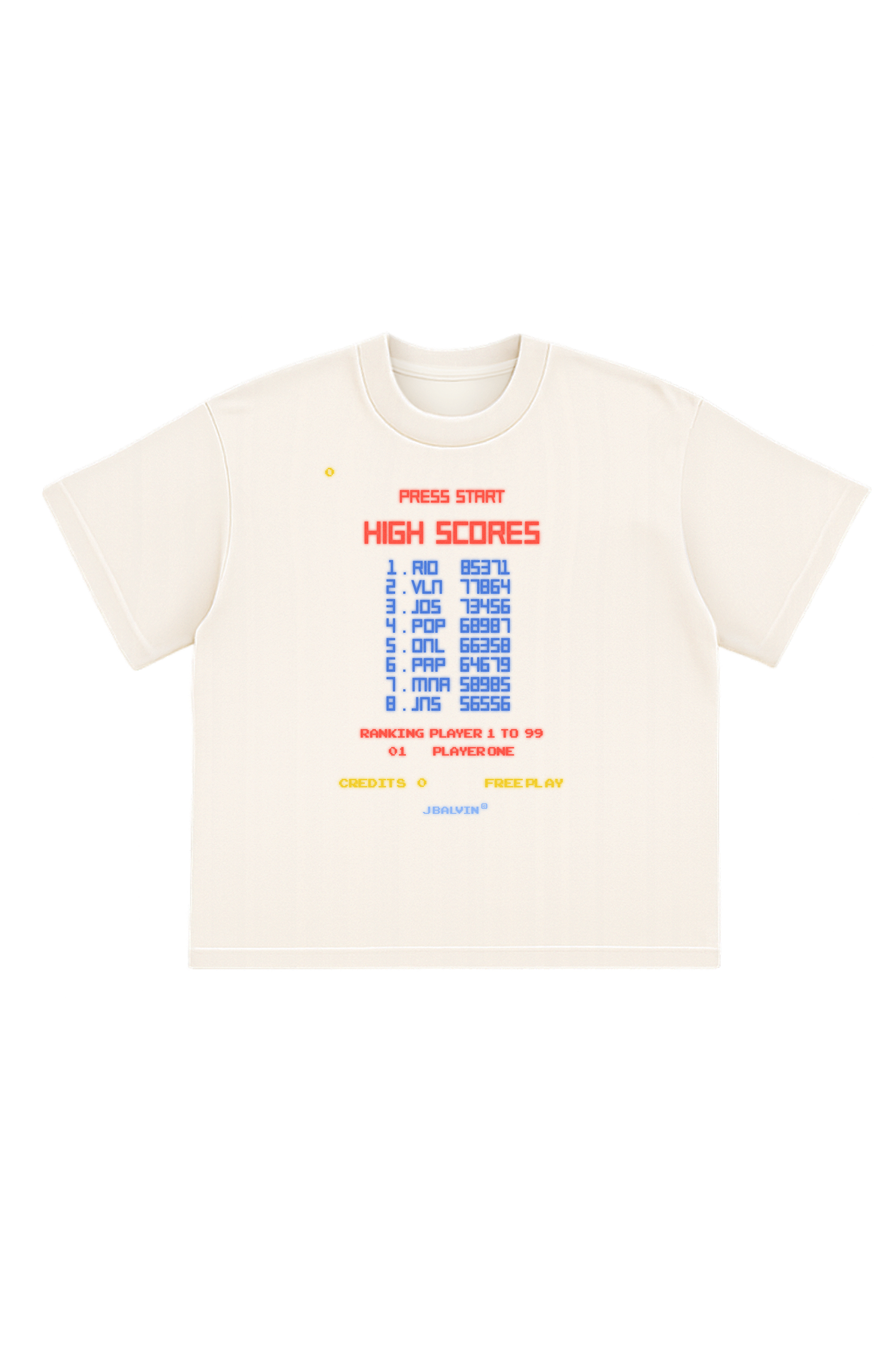 T SHIRT AM HIGH SCORES