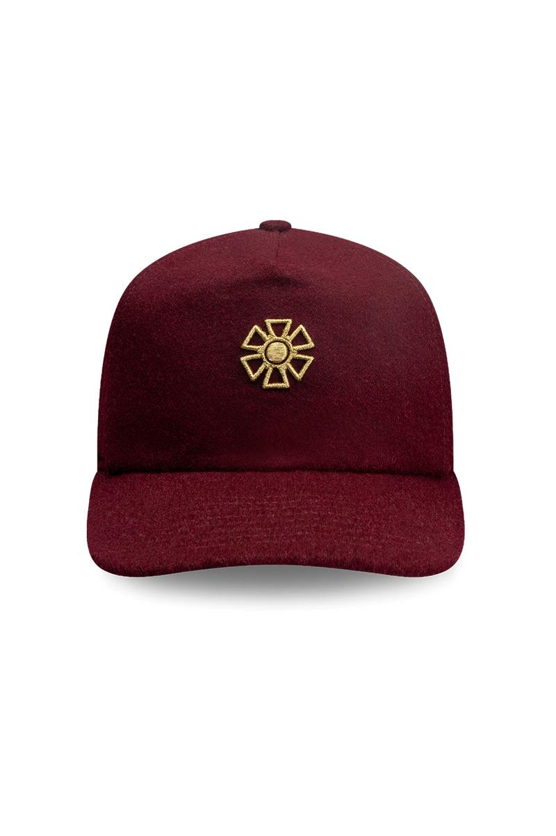 1920 NEW ERA OMERTA EMBROIDERY MAROON CAP