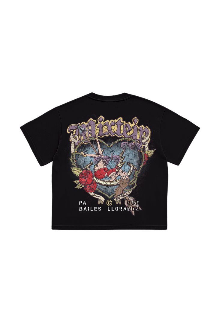 MIXTEIP BLACK T-SHIRT