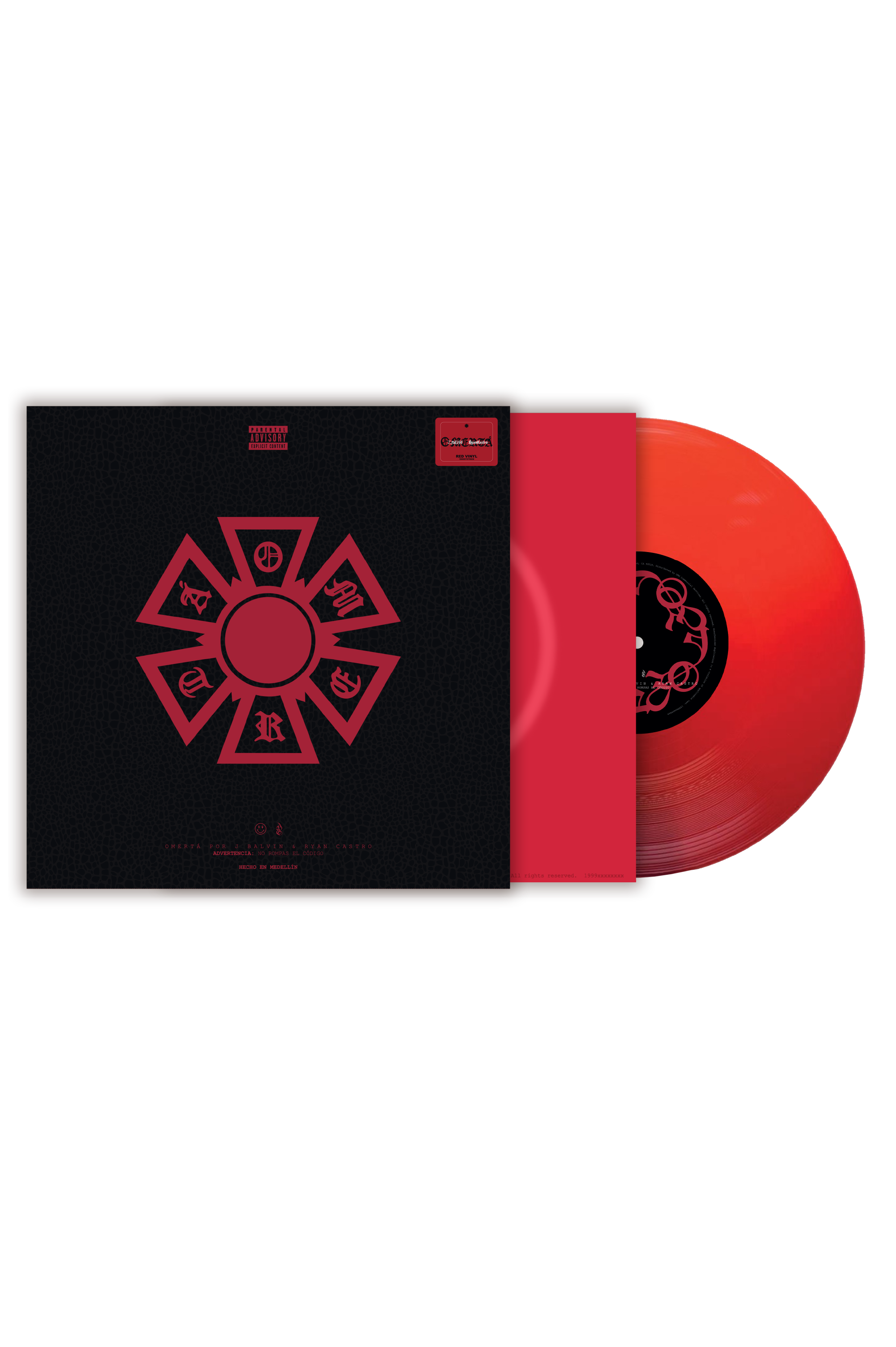 J Balvin Shop | OMERTA STANDARD VINYL - SIGNED