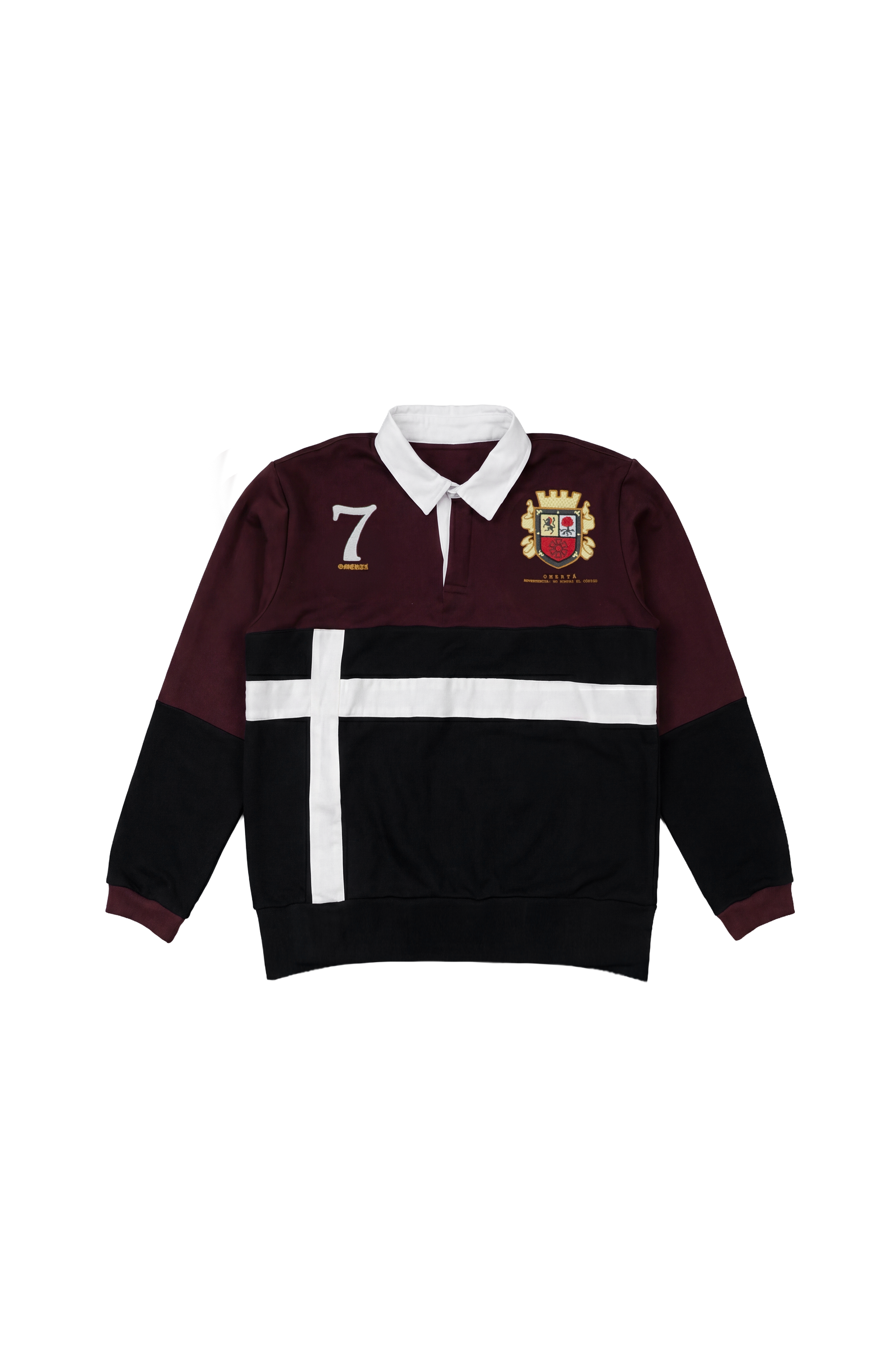 J Balvin Shop | OMERTA LONG SLEEVE POLO