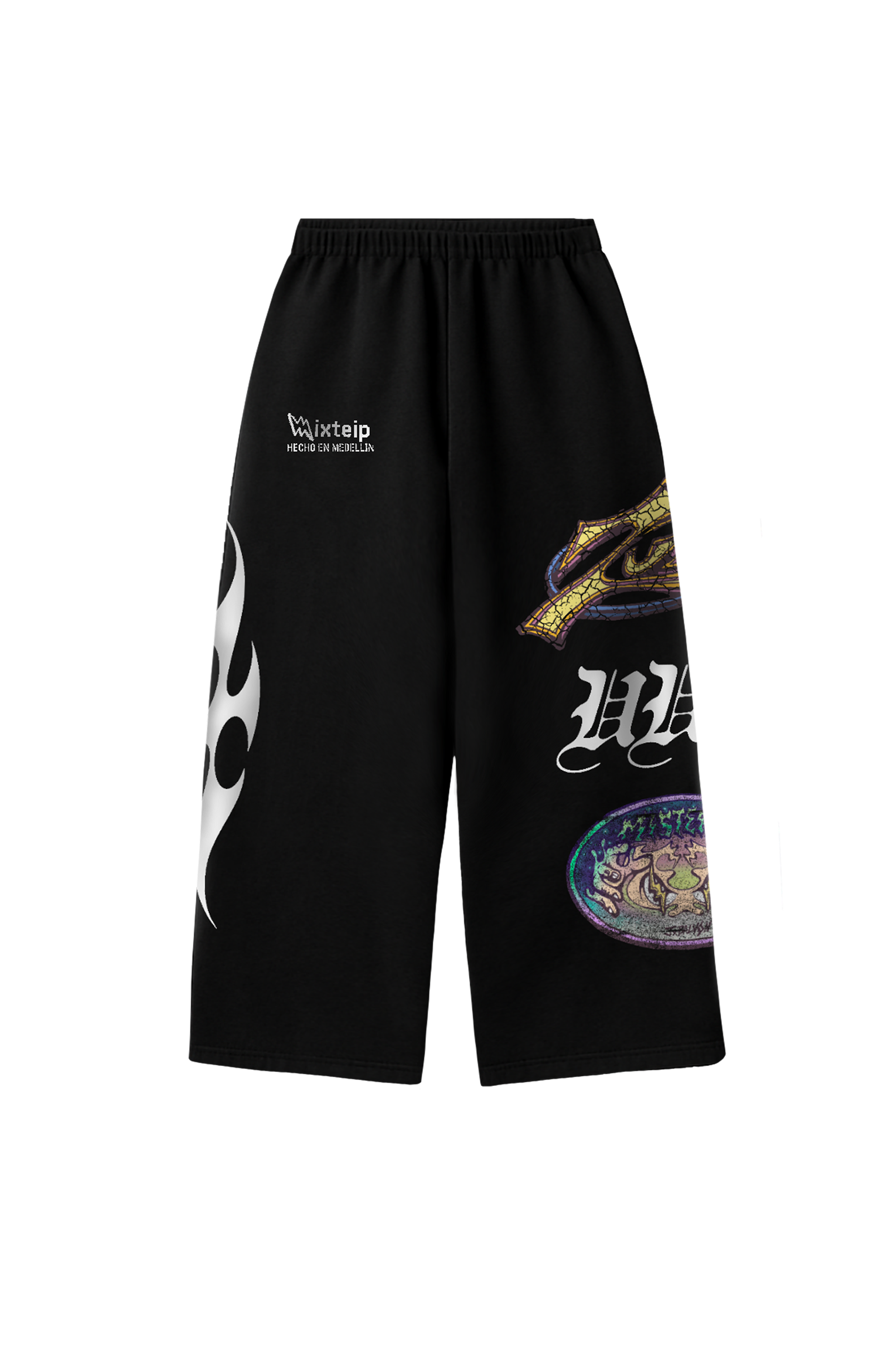 J Balvin Shop | MIXTEIP BLACK SWEATPANTS