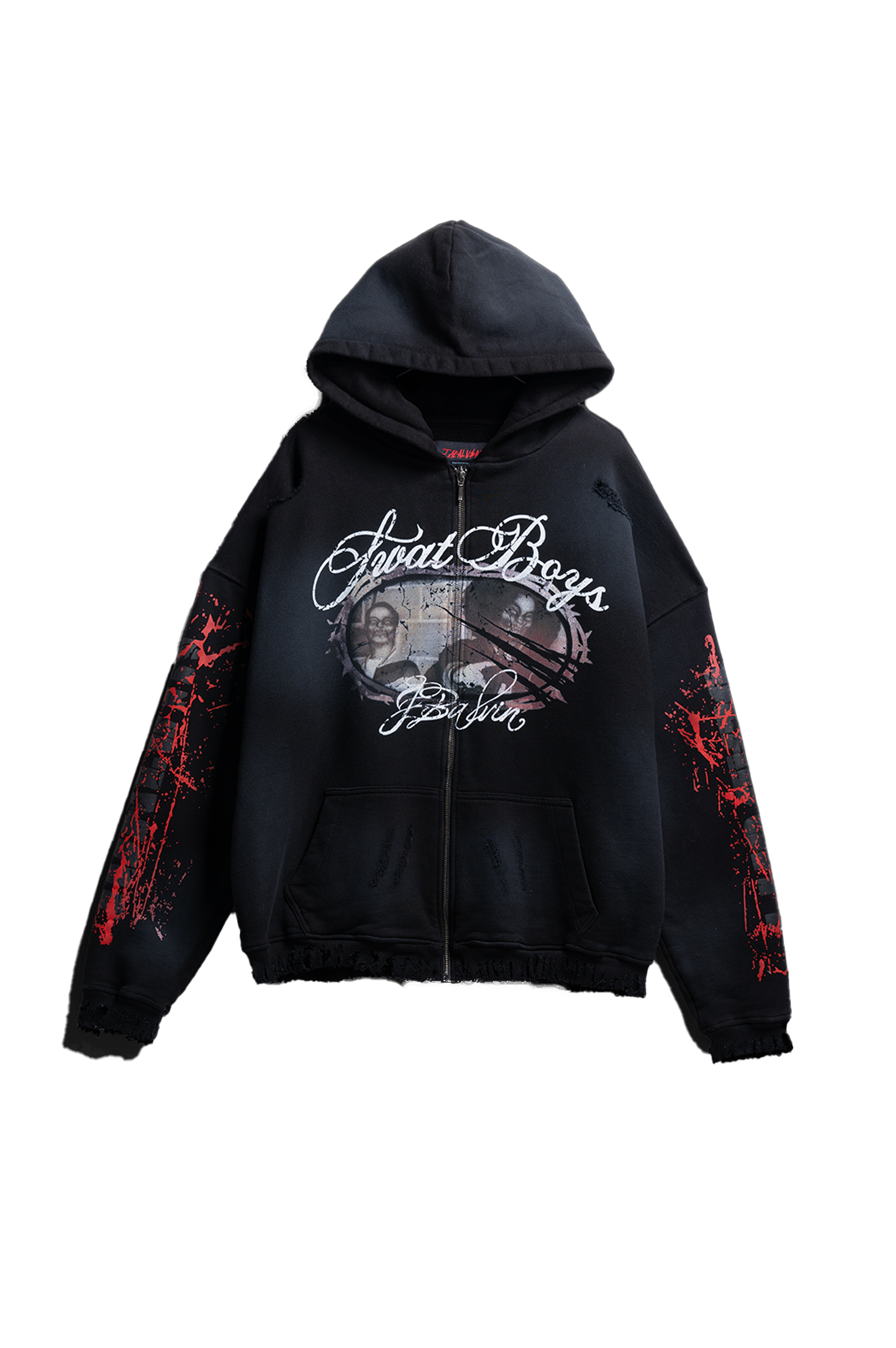 J Balvin Shop | SWAT BOYS TWD ZIP HOODIE J Balvin Shop | SWAT BOYS TWD ZIP HOODIE