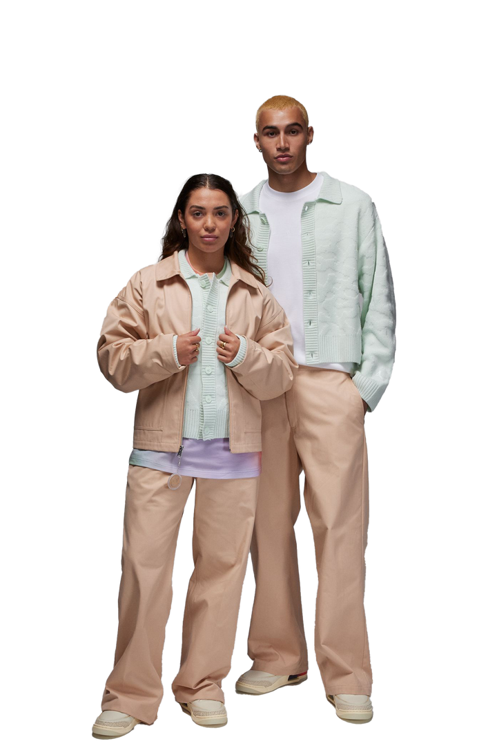 J BALVIN X JORDAN BARELY GREEN SWEATER