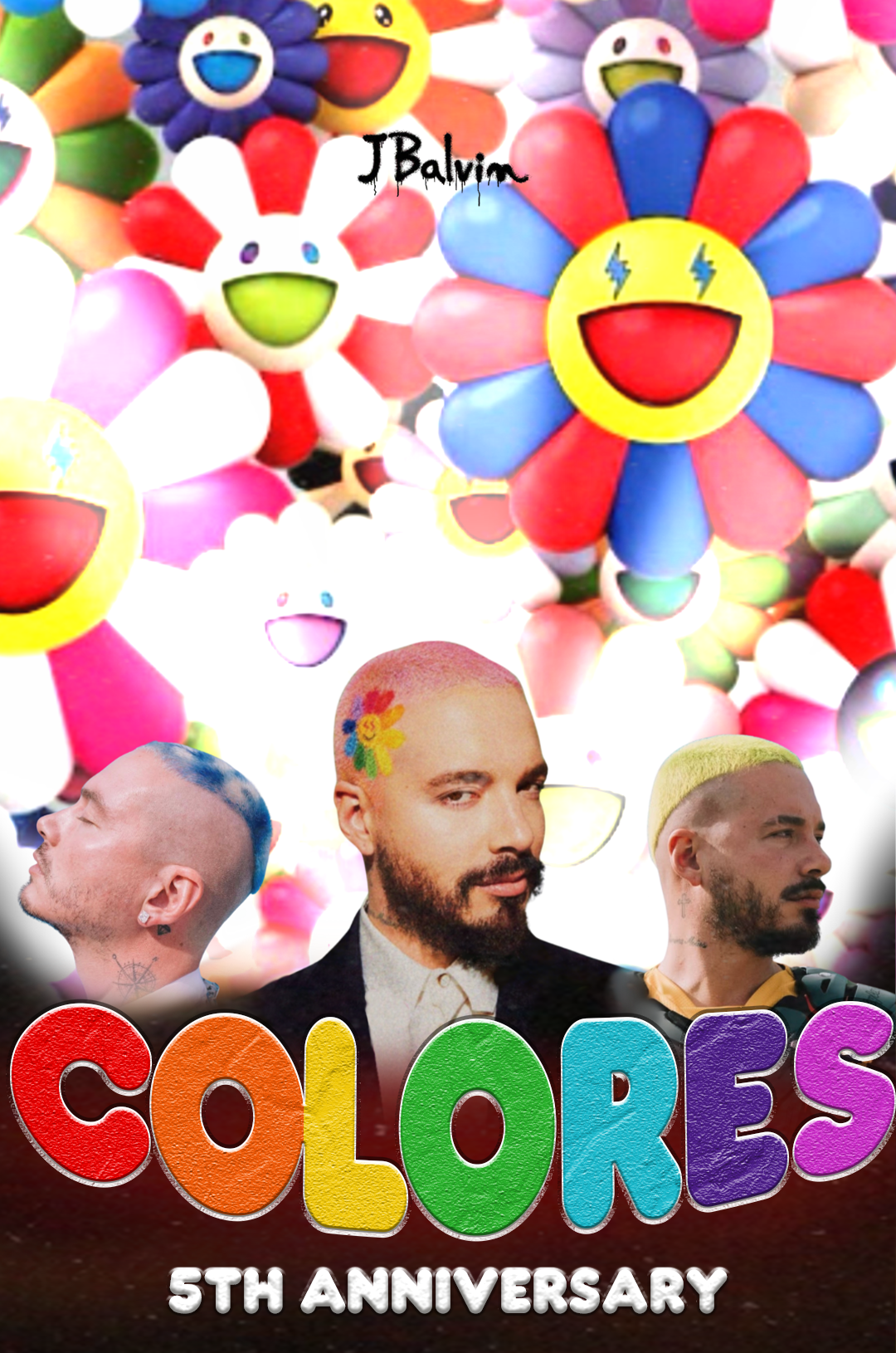 HAPPY 5TH ANNIVERSARY COLORES