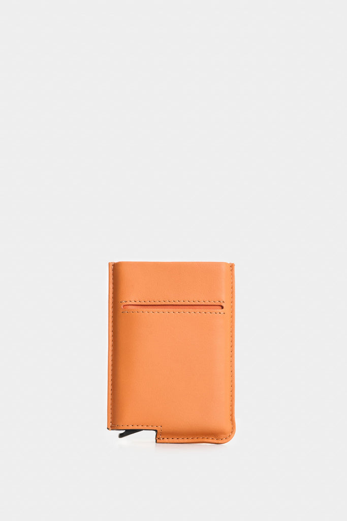 J Balvin Shop | ORANGE MINIWALLET LEATHER DOCUMENT HOLDER