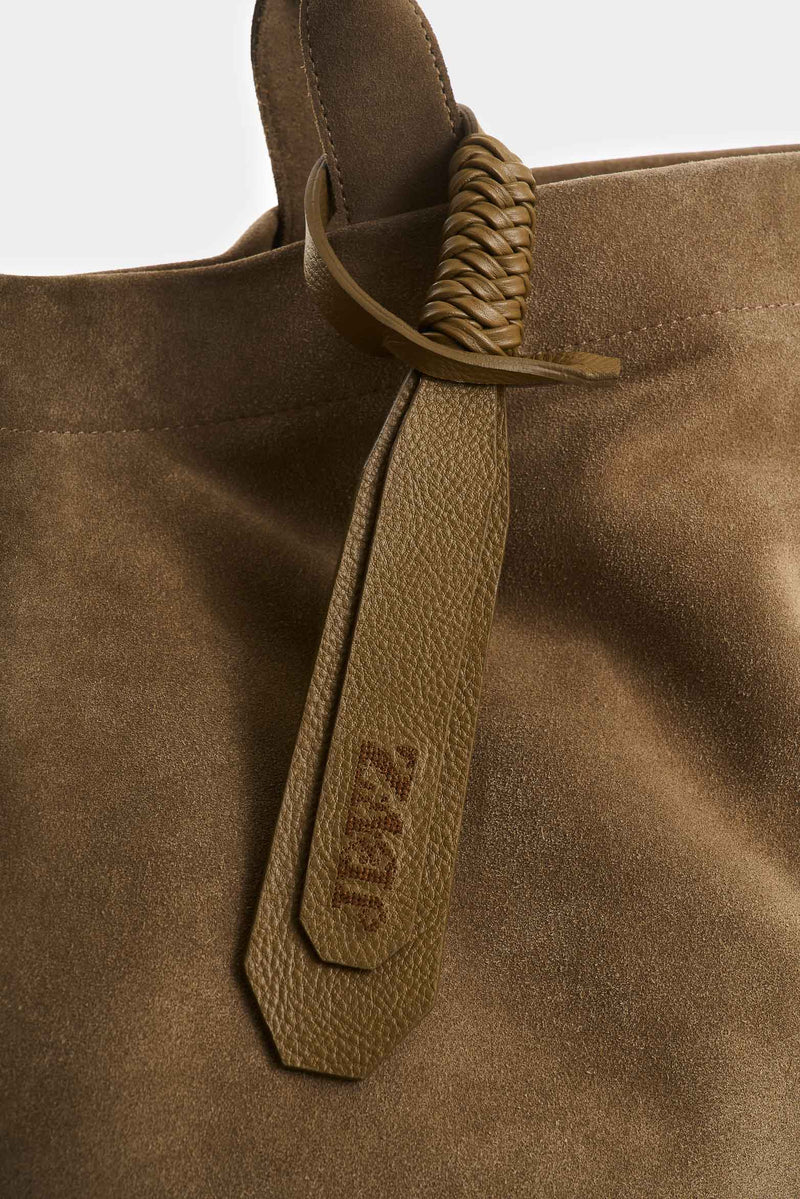 Misak Suede Bowling Bag