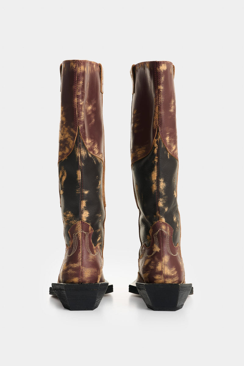 Women's Leather Western Boots