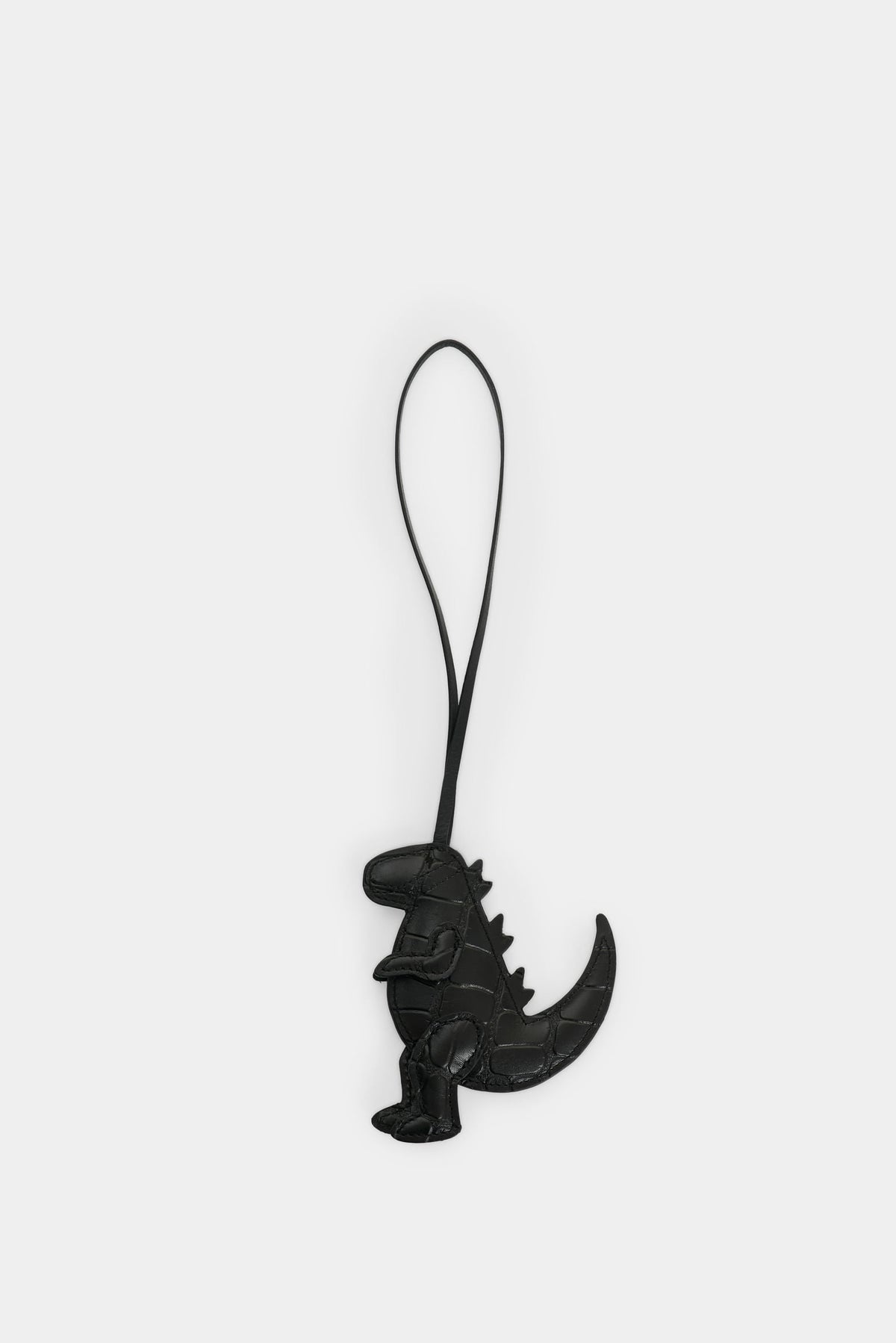 Women's Dino Croco Leather Charm