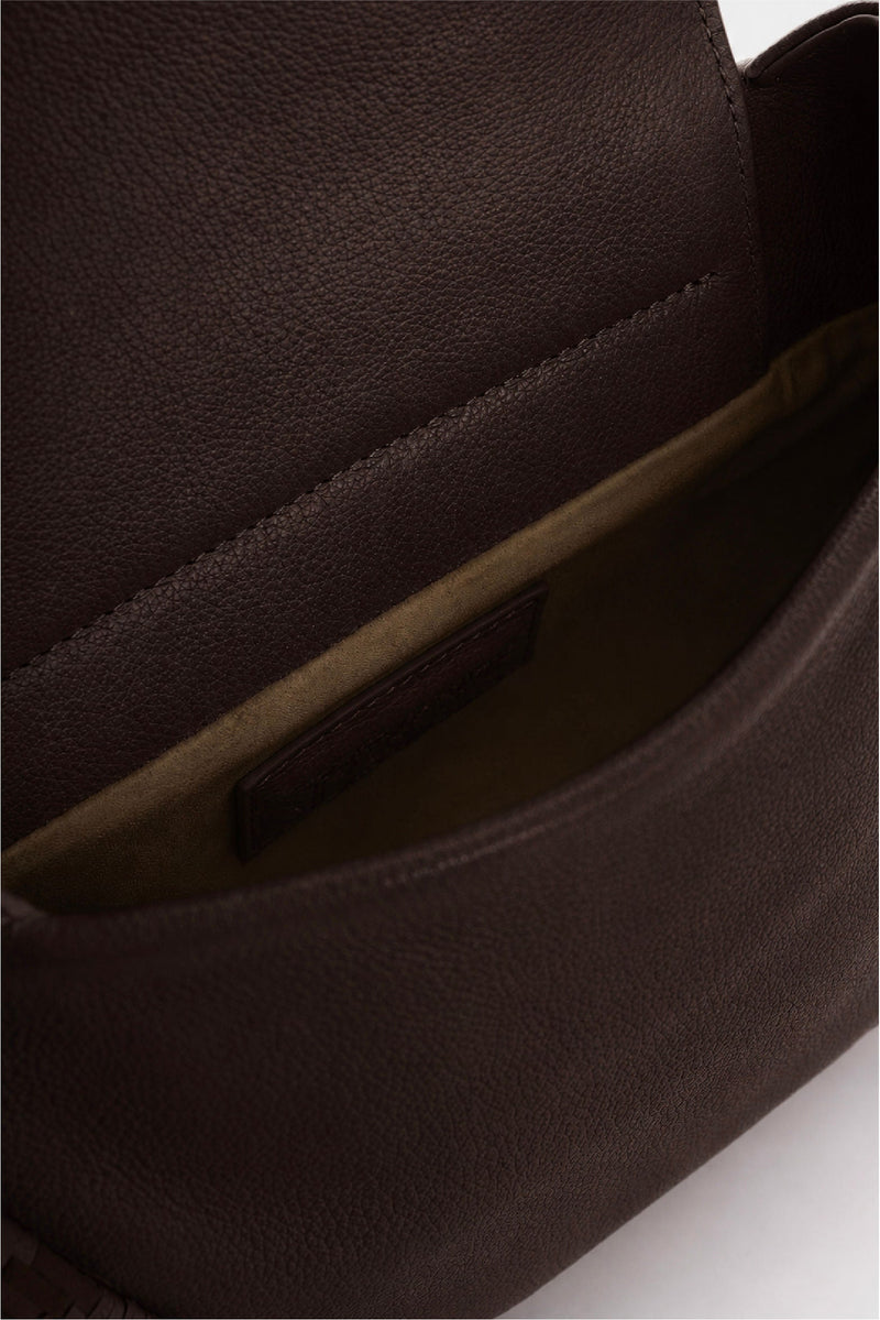 Garniel Leather & Suede Clutch for Women
