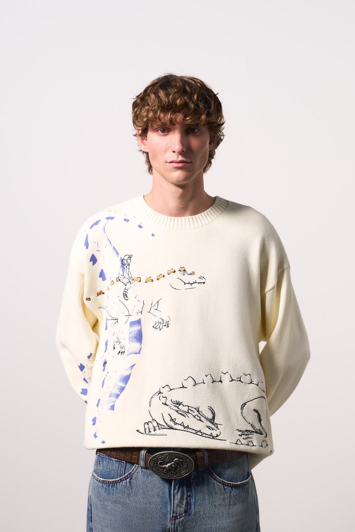 Men's Dino Knit Sweater