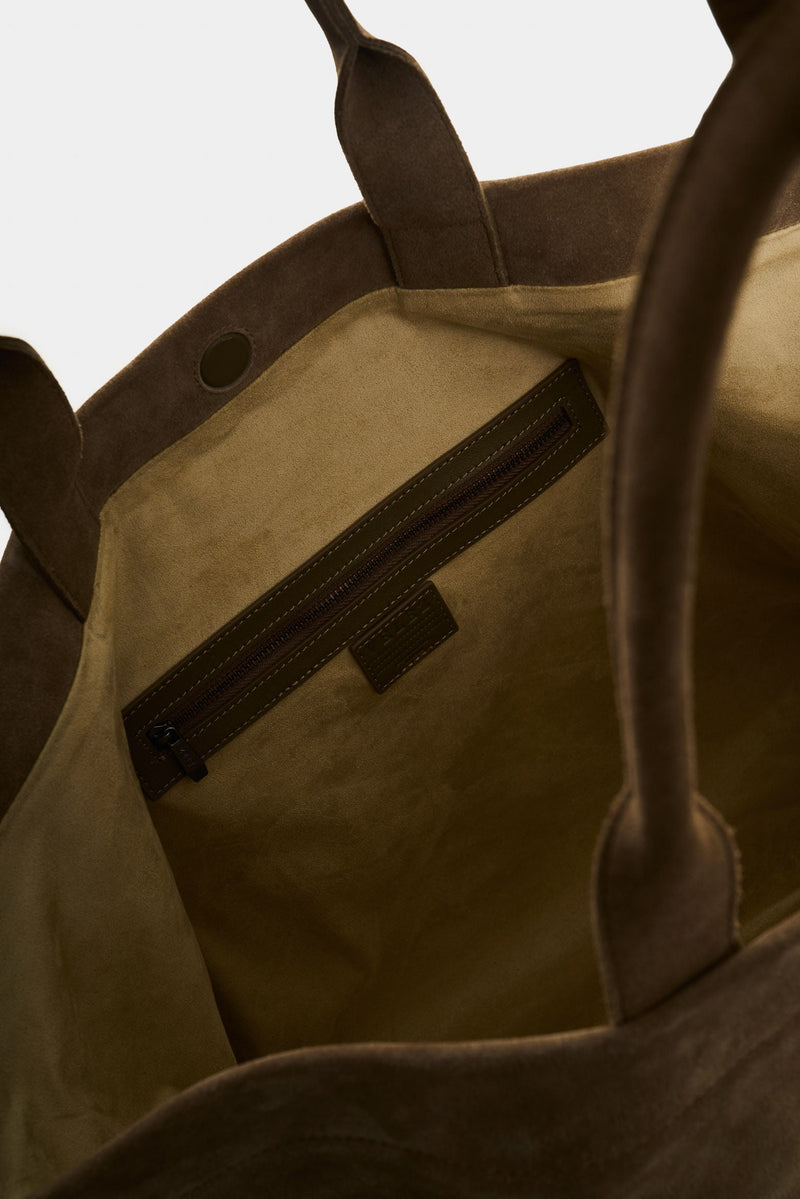 Misak Suede Bowling Bag