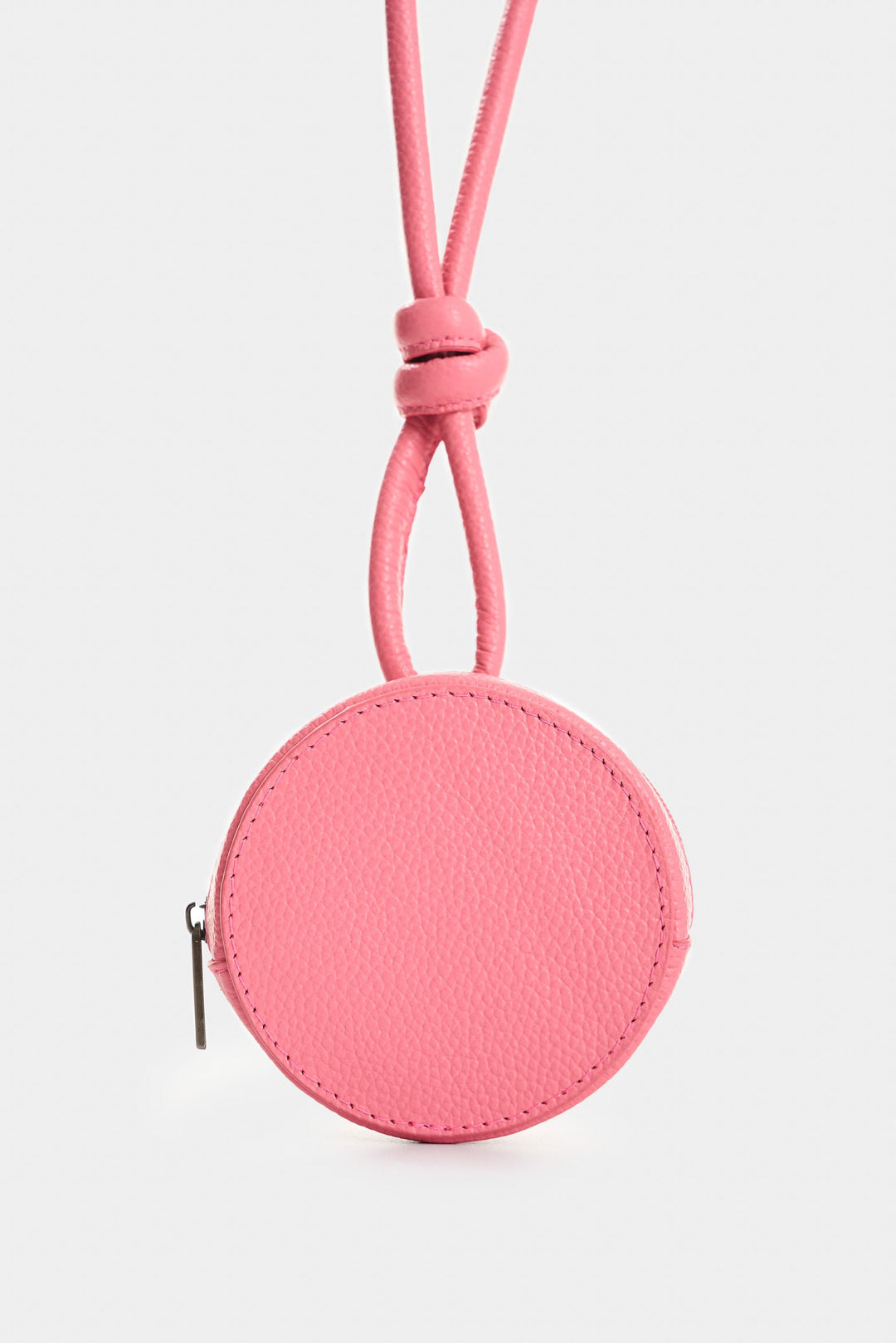 CORAL BABY LEATHER COIN PURSE