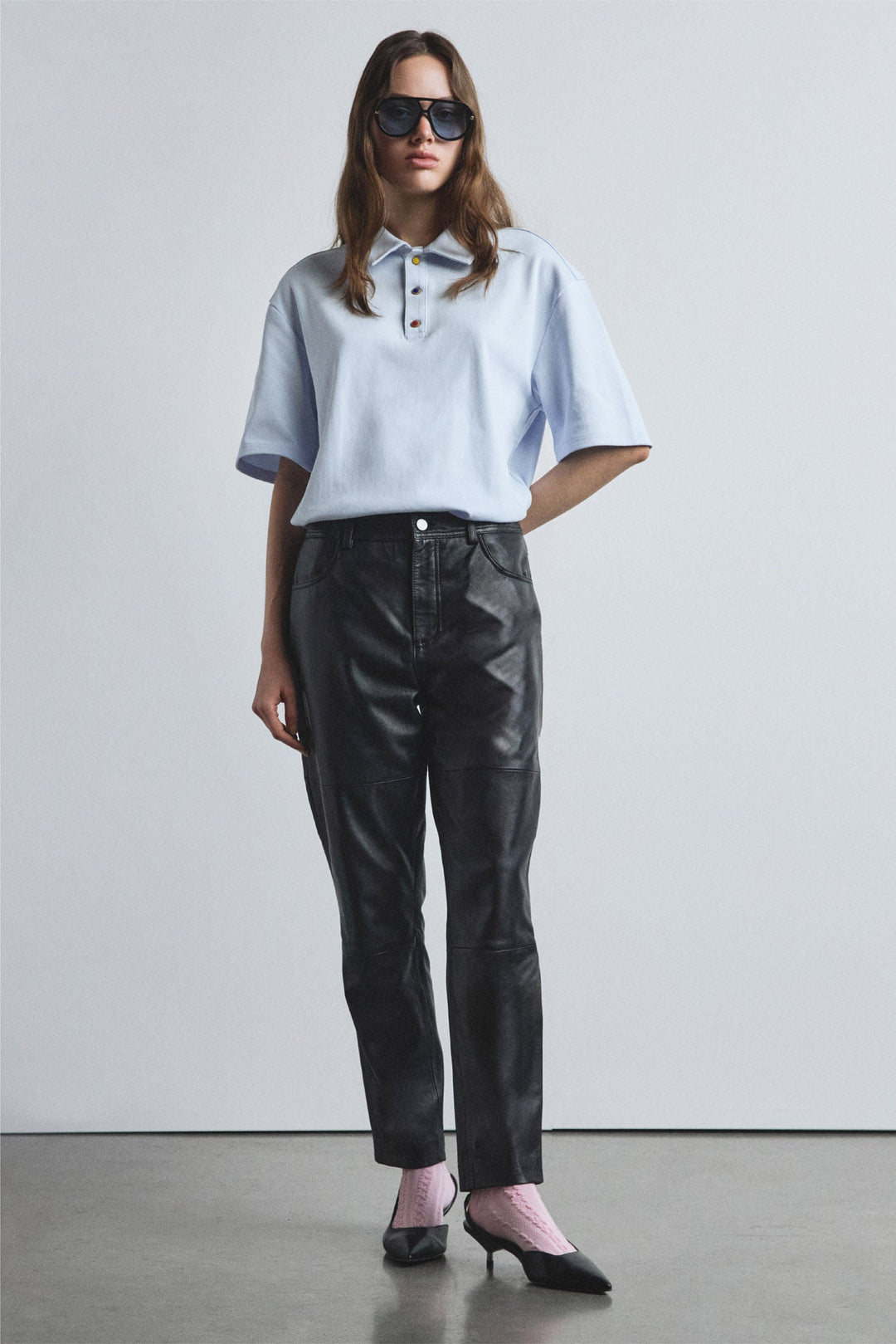 BLUE SHORT SLEEVE POLO