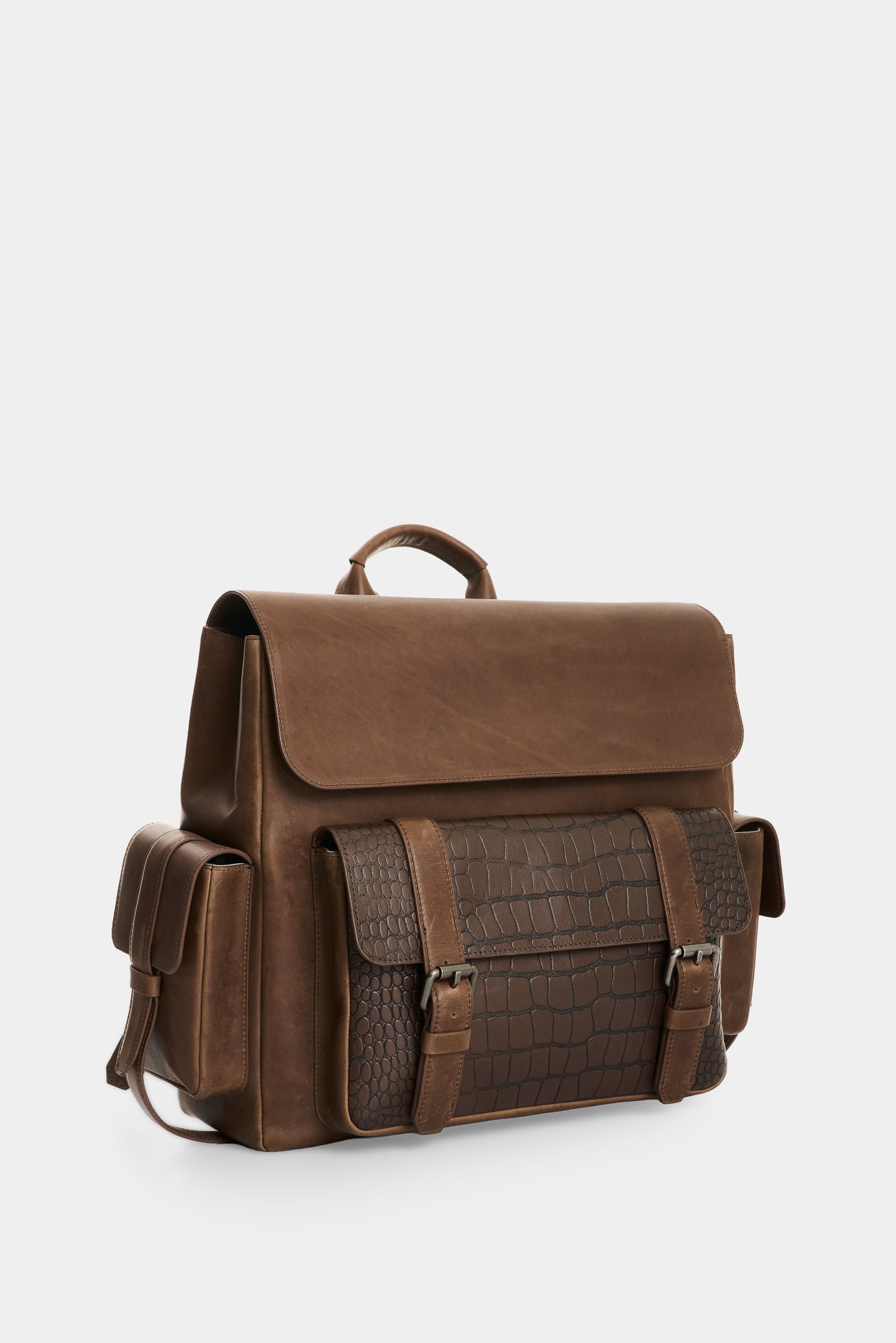 J Balvin Shop | Men's Archaeology Leather Backpack