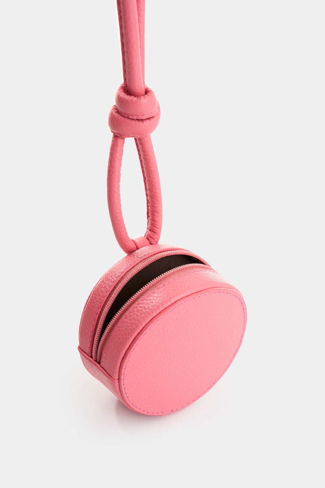 CORAL BABY LEATHER COIN PURSE