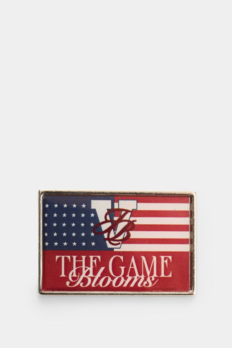 Resin Flag Pin