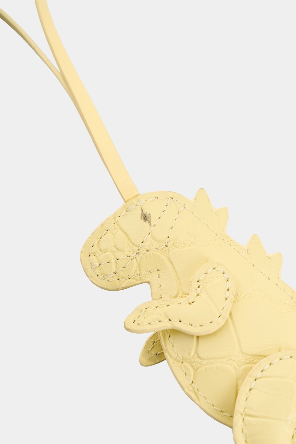 Women's Dino Croco Leather Charm