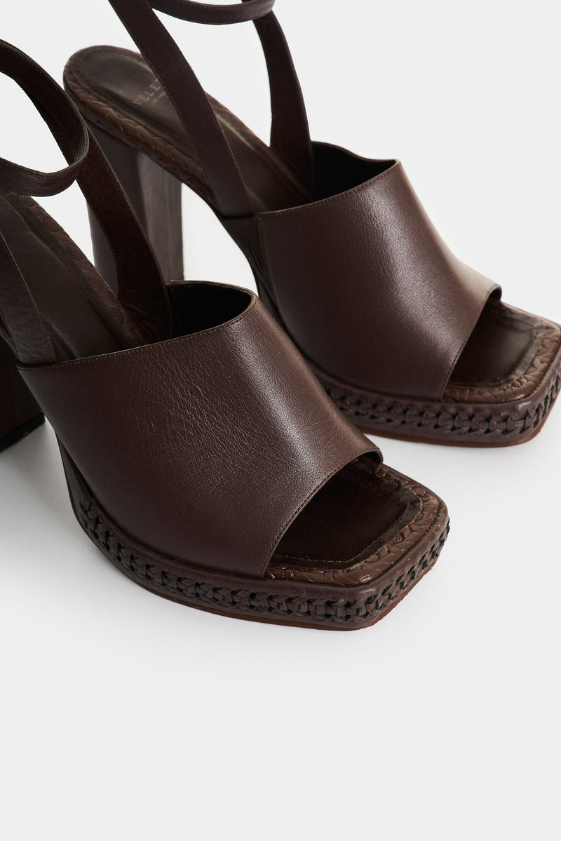 Women's Misak Leather Platform Sandals