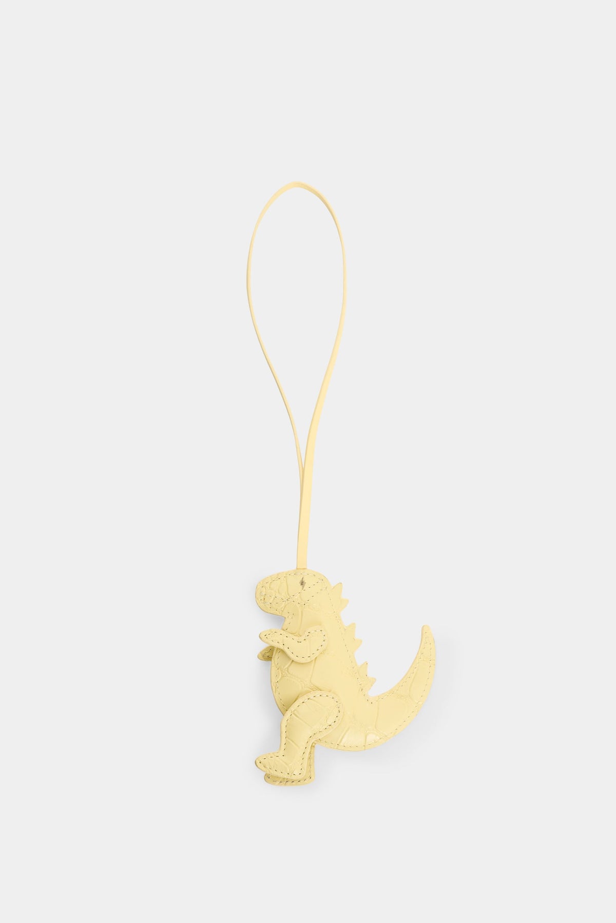 Women's Dino Croco Leather Charm