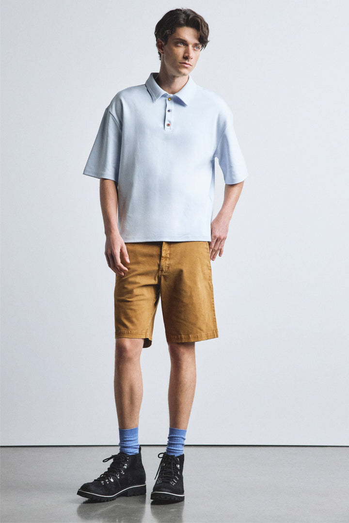 BLUE SHORT SLEEVE POLO