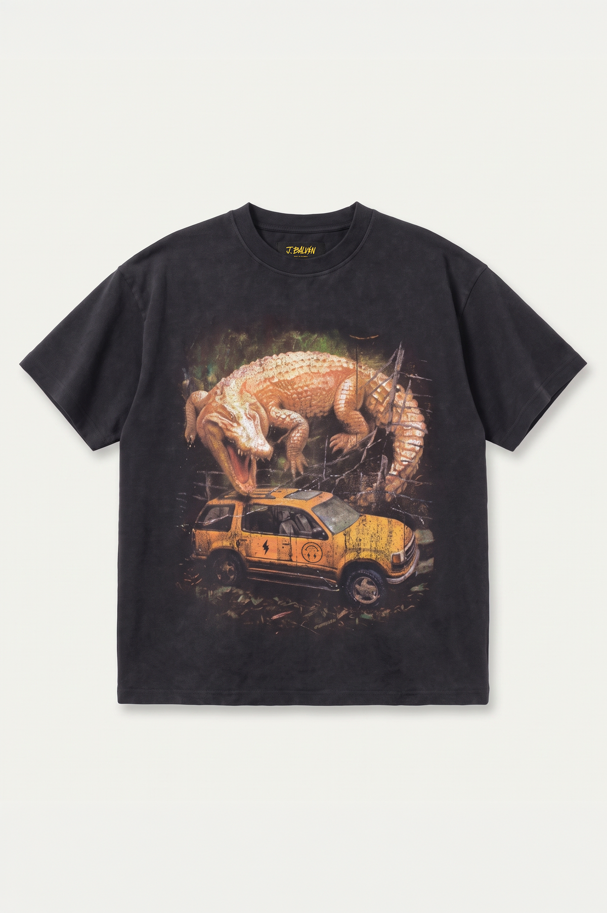 J BALVIN AMAZONAS TEE – VINTAGE BLACK