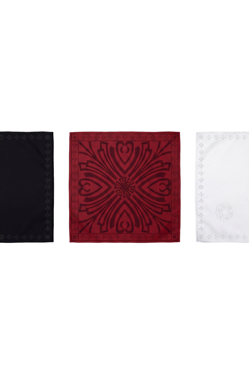 OMERTA HANDKERCHIEF - BANDANA SET X3