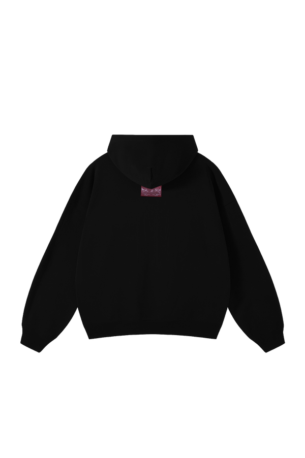 OMERTA BLACK HOODIE
