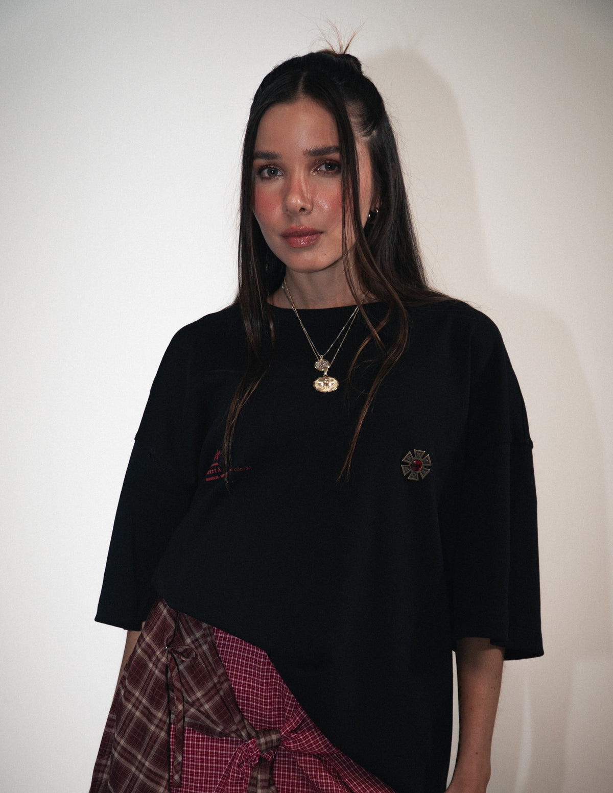 OMERTA PIN T-SHIRT BLACK