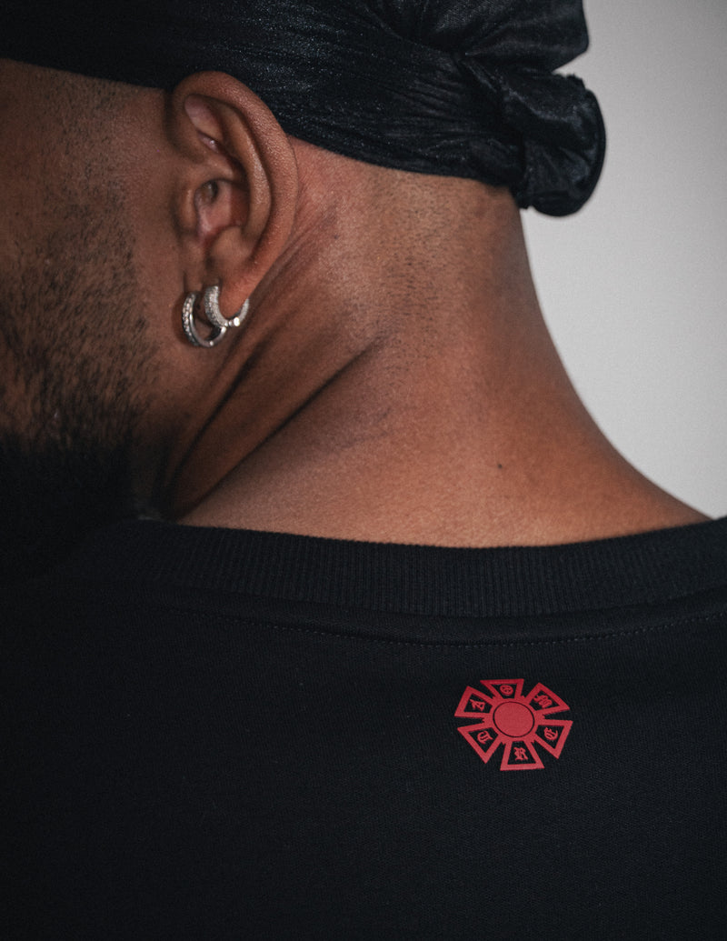 OMERTA PIN T-SHIRT BLACK