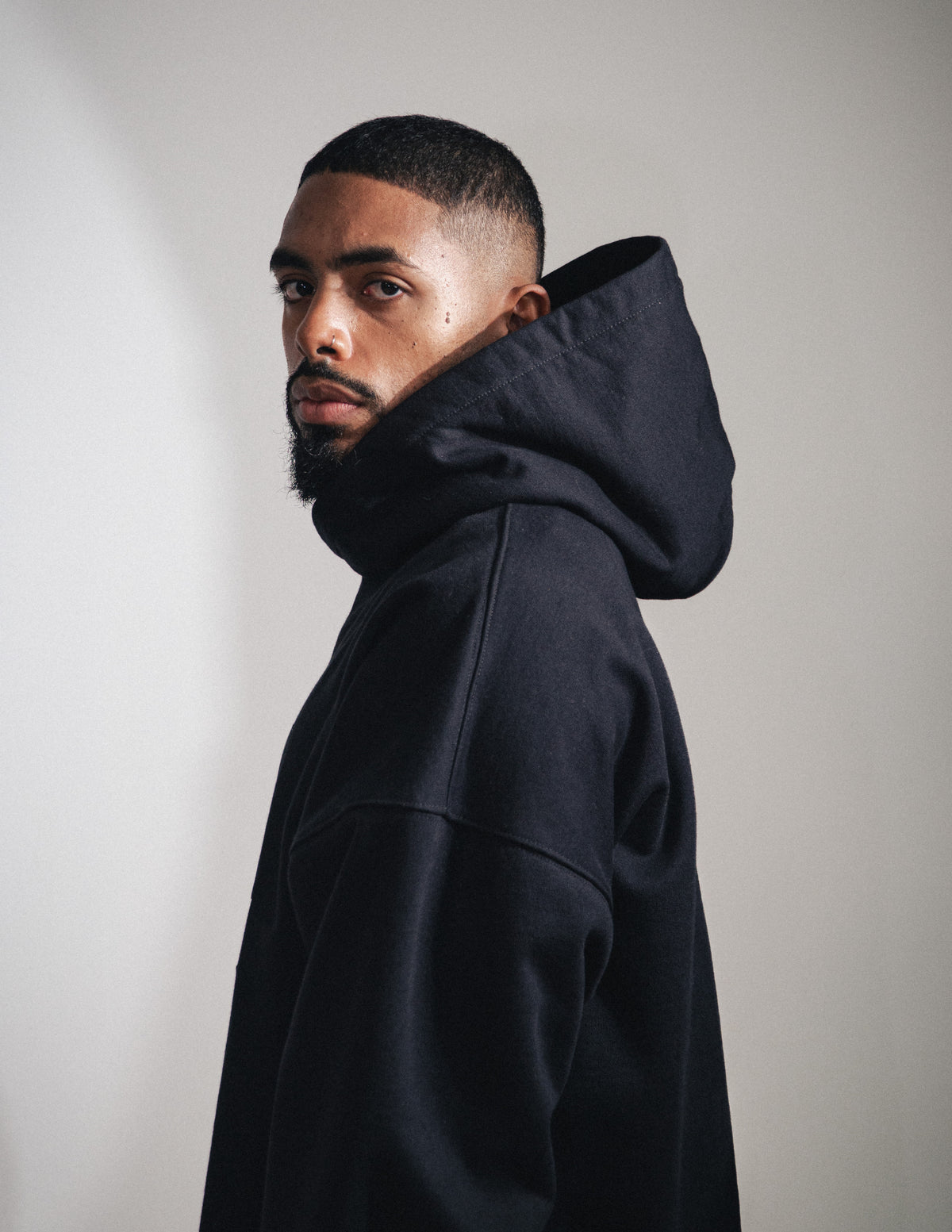 OMERTA BLACK HOODIE
