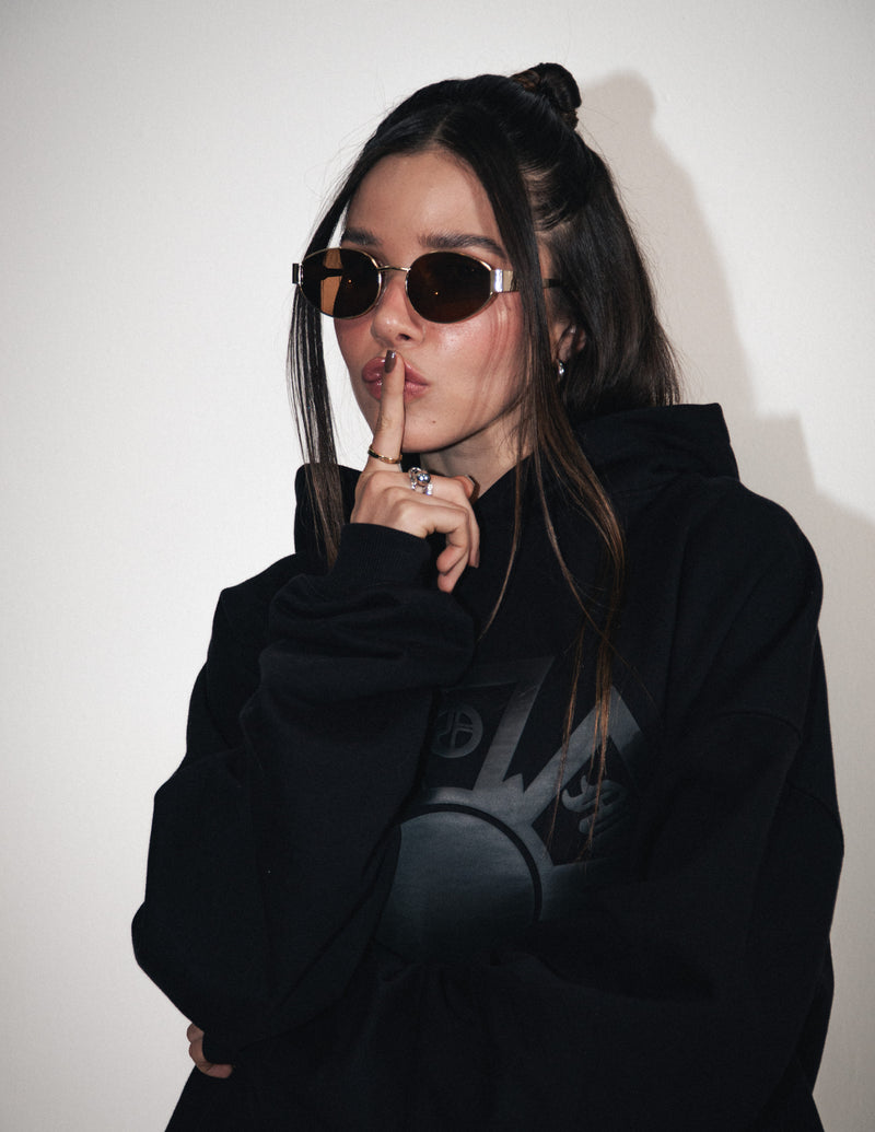 OMERTA BLACK HOODIE