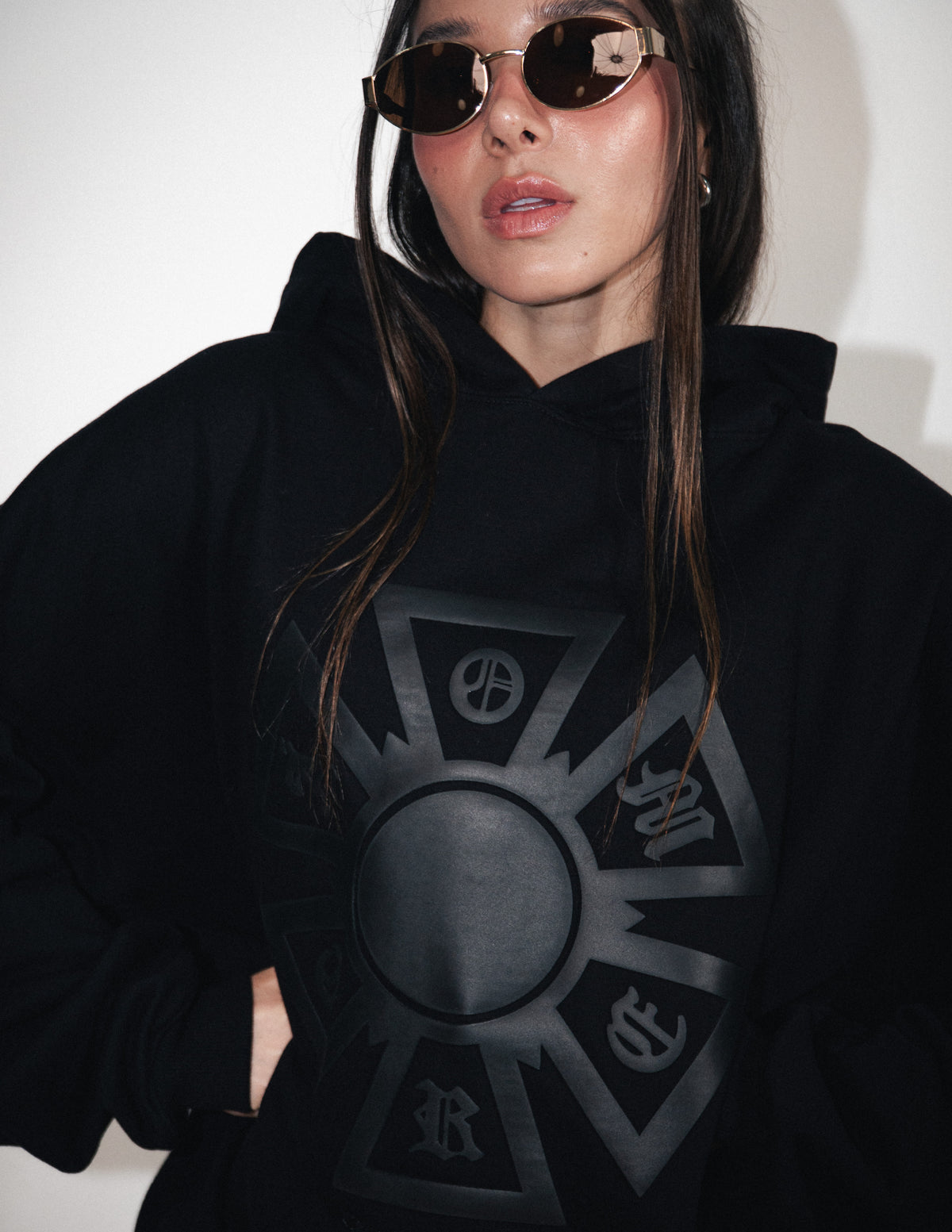 OMERTA BLACK HOODIE