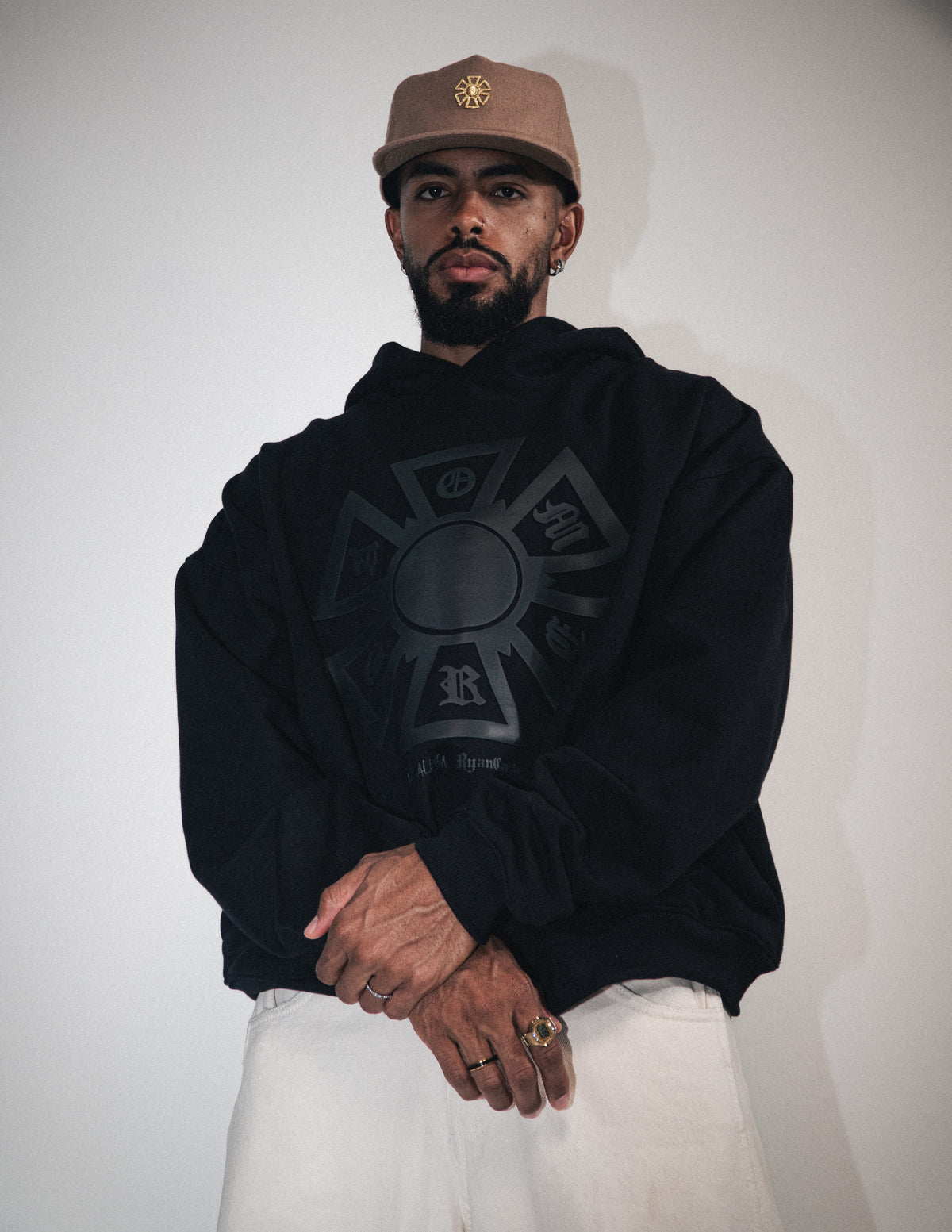 OMERTA BLACK HOODIE
