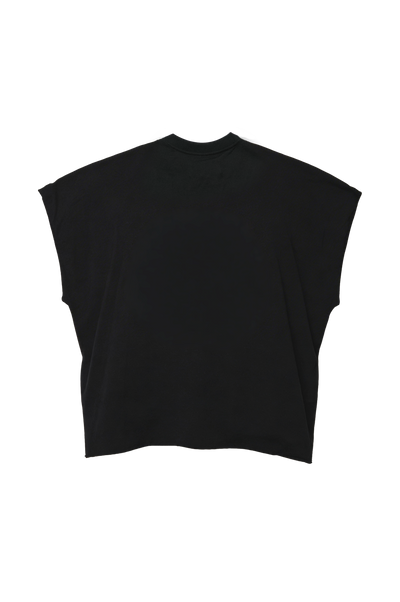 OMERTA SLEEVELESS BOXY TEE