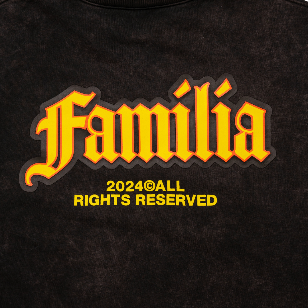 J Balvin x Cheetos La Familia Crewneck Black