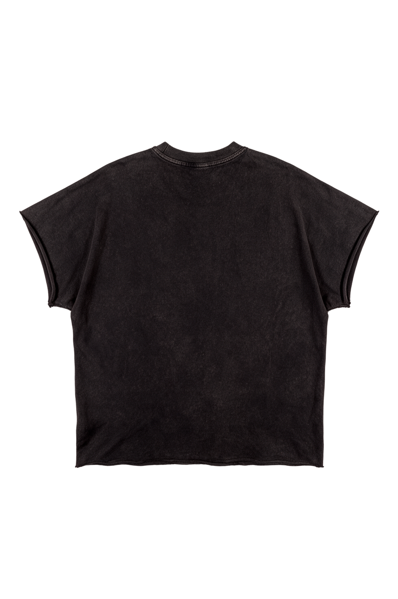 HALLOWEEN SLEEVELESS BLACK TEE