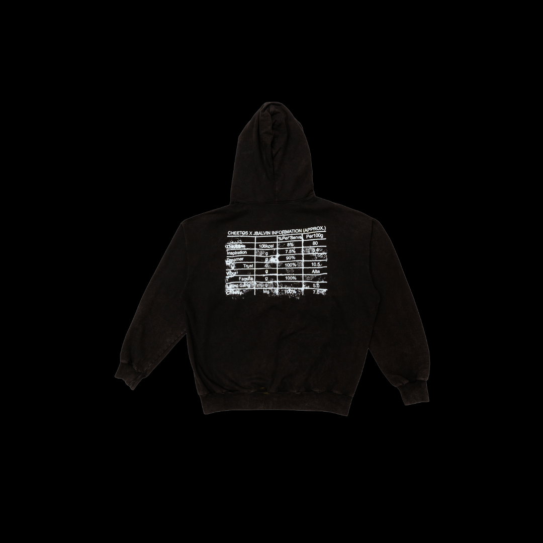 J Balvin x Cheetos Flavored Familia Hoodie Black