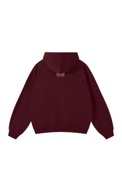 OMERTA MAROON HOODIE
