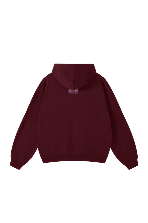 OMERTA MAROON HOODIE