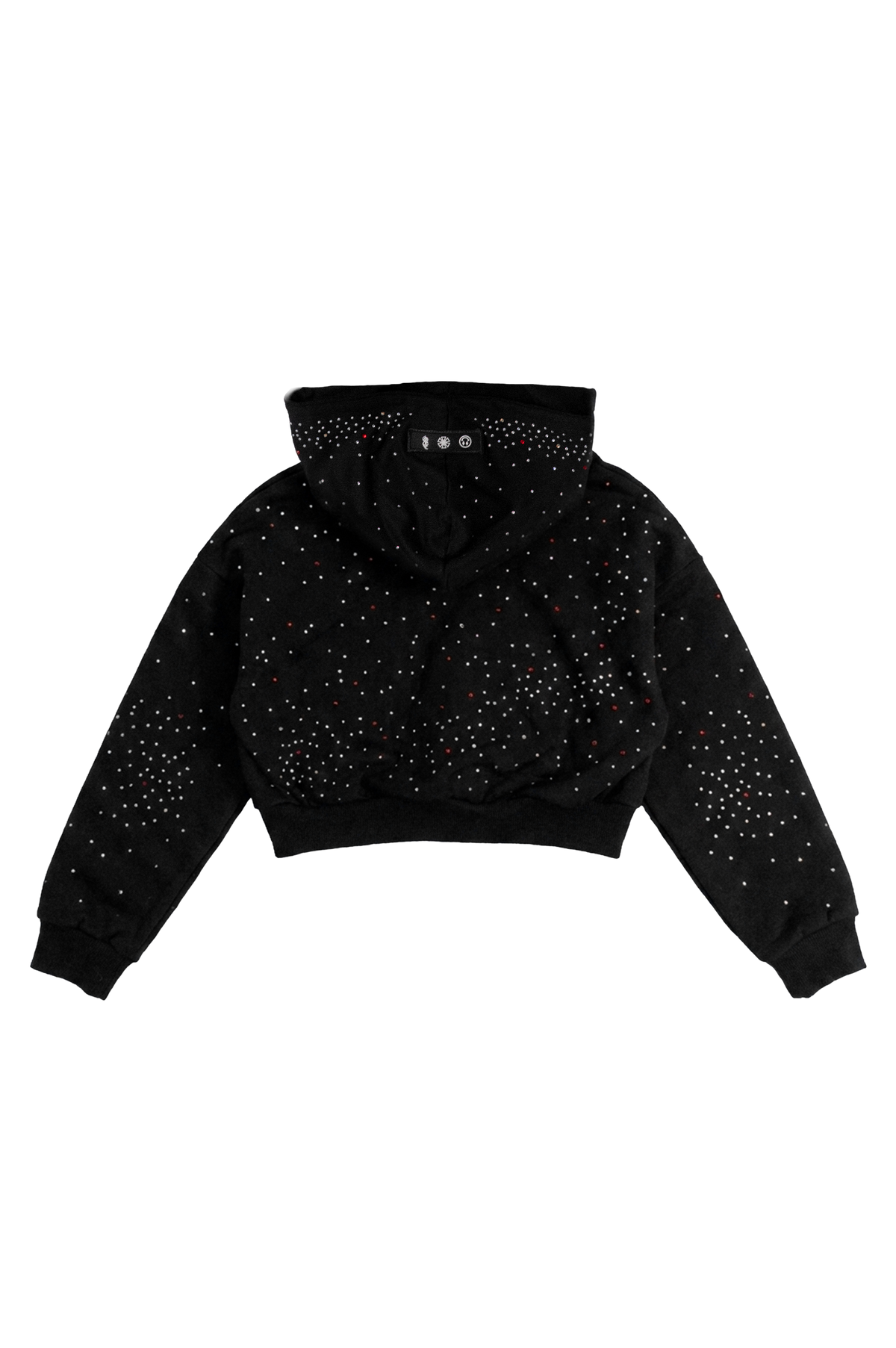 J Balvin Shop | OMERTA BLACK CROP HOODIE J Balvin Shop | OMERTA BLACK CROP HOODIE