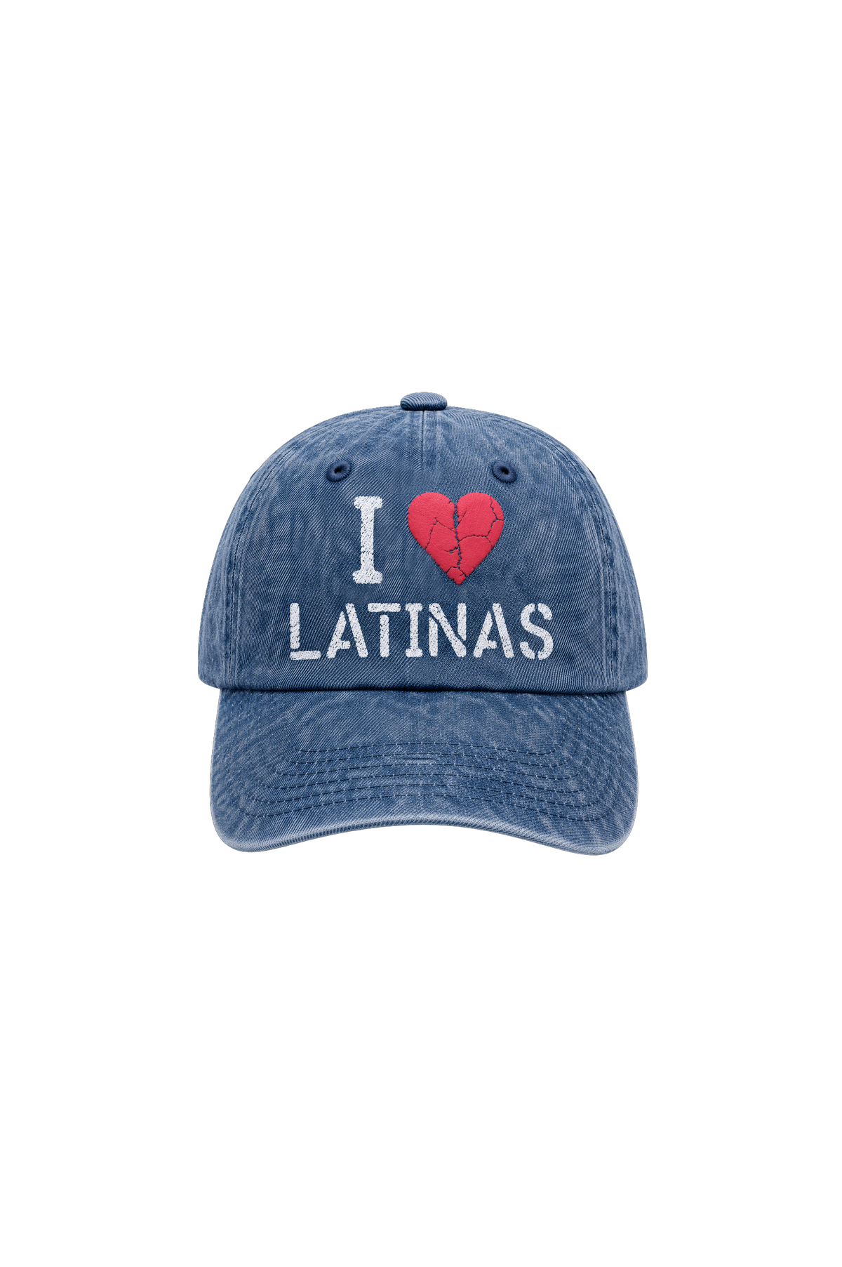 I LOVE LATINAS STONE WASHED CAP