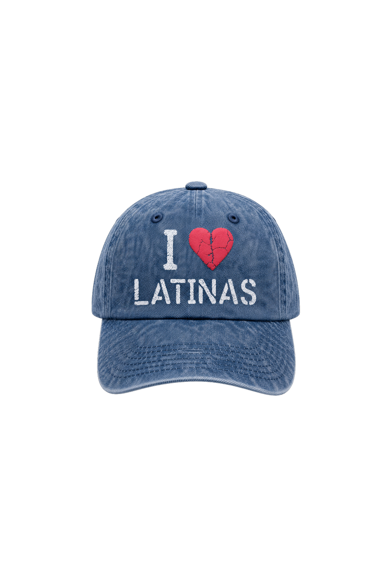 I LOVE LATINAS STONE WASHED CAP