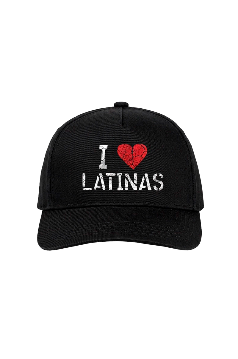 I LOVE LATINAS BLACK CAP