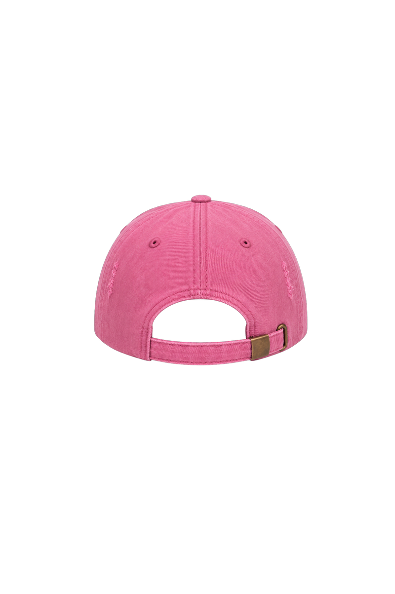 I LOVE LATINAS DISTRESSED RED CAP