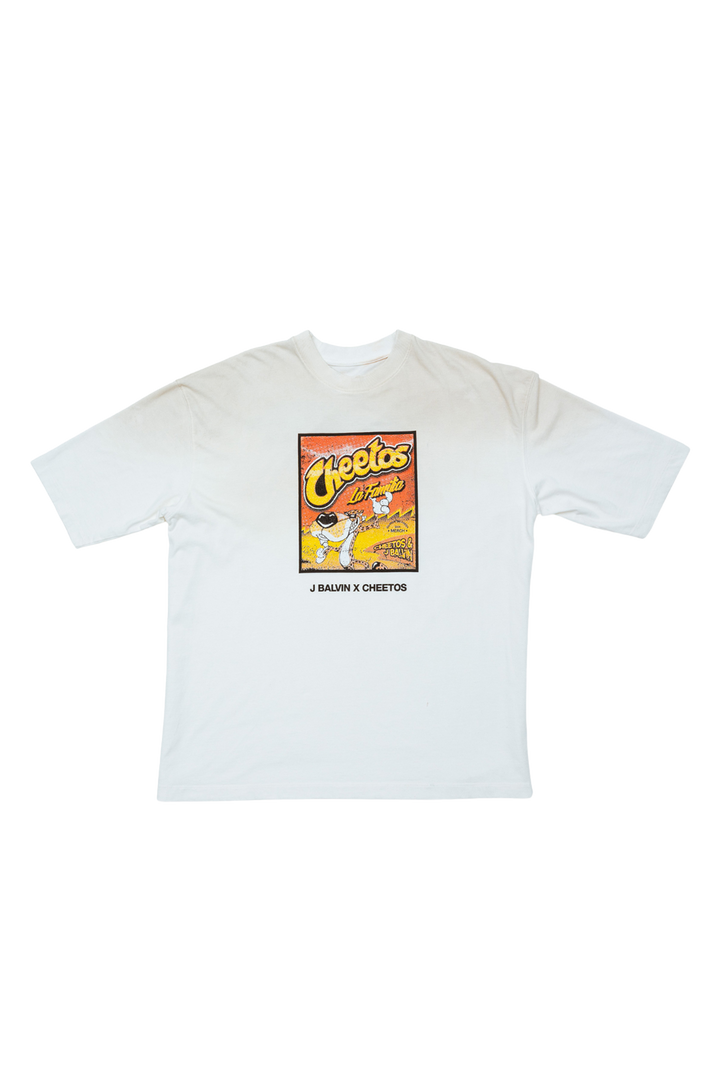 J BALVIN X CHEETOS FLAVORED FAMILIA T-SHIRT WHITE