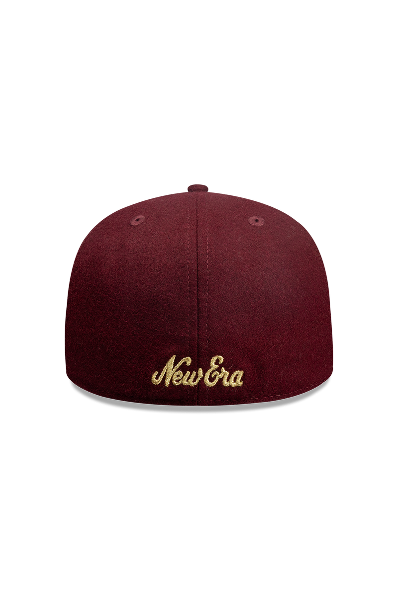 5950NEW ERA OMERTA PIN MAROON CAP